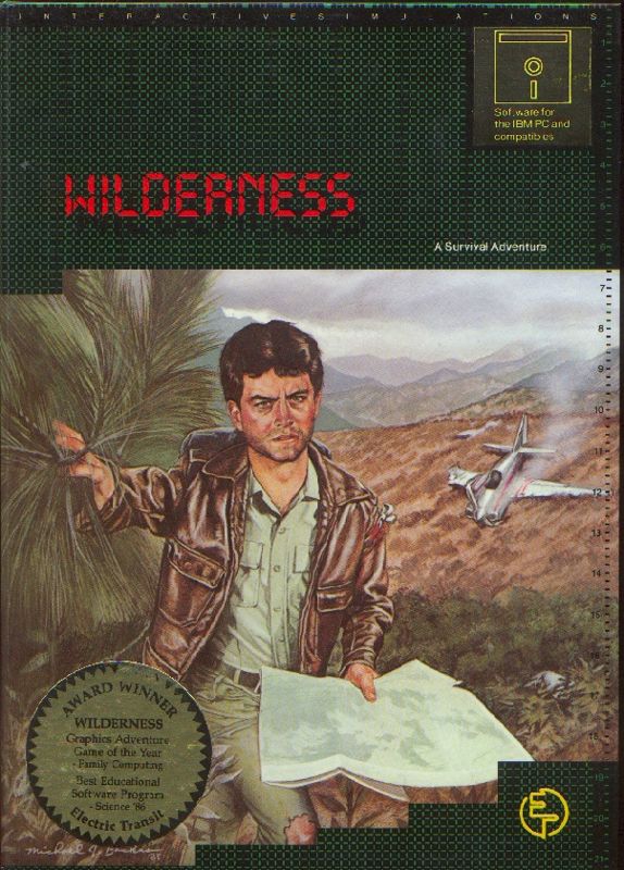Front Cover for Wilderness: A Survival Adventure (DOS)