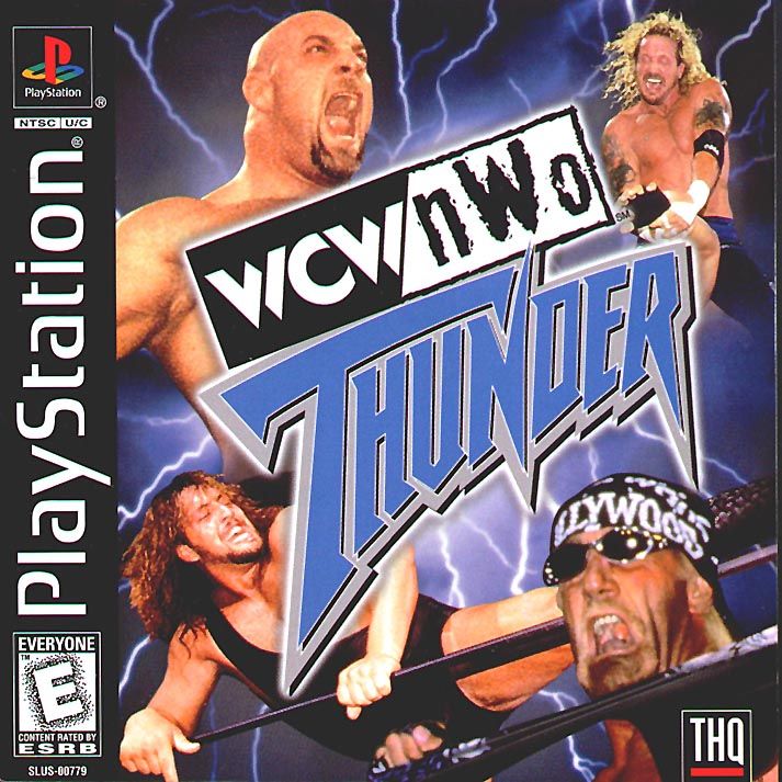 Front Cover for WCW/NWO Thunder (PlayStation): .