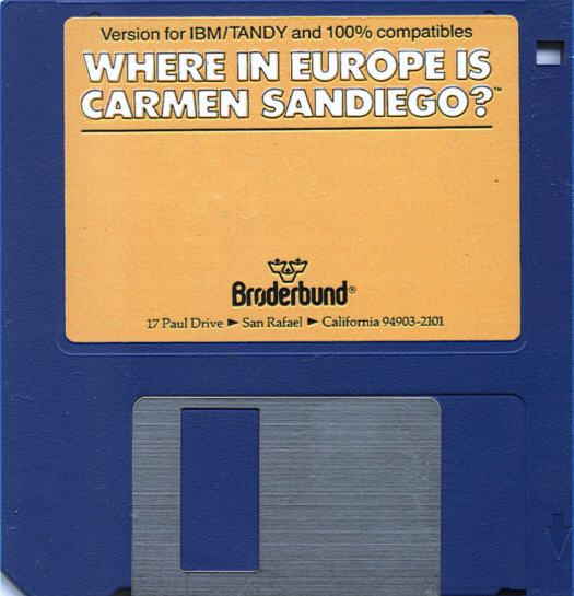 Media for Where in Europe is Carmen Sandiego? (DOS)