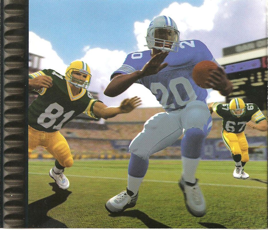 Inside Cover for Madden NFL 99 (PlayStation)