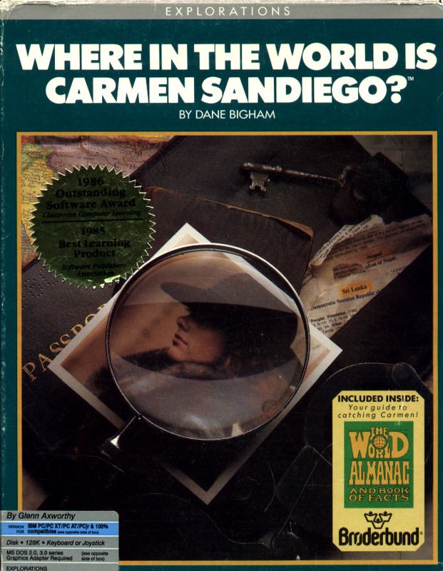 Where in the World Is Carmen Sandiego? (DOS) - online game