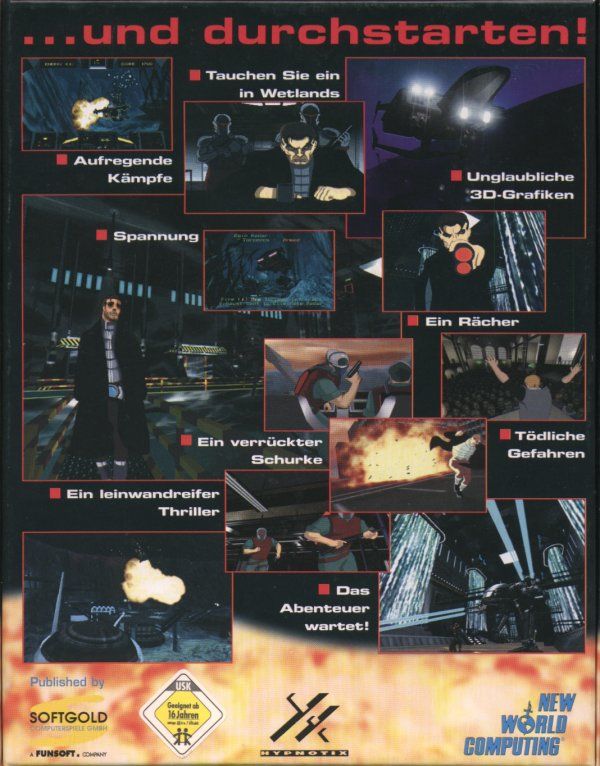 Back Cover for Wetlands (DOS)