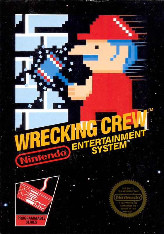 Front Cover for Wrecking Crew (NES)