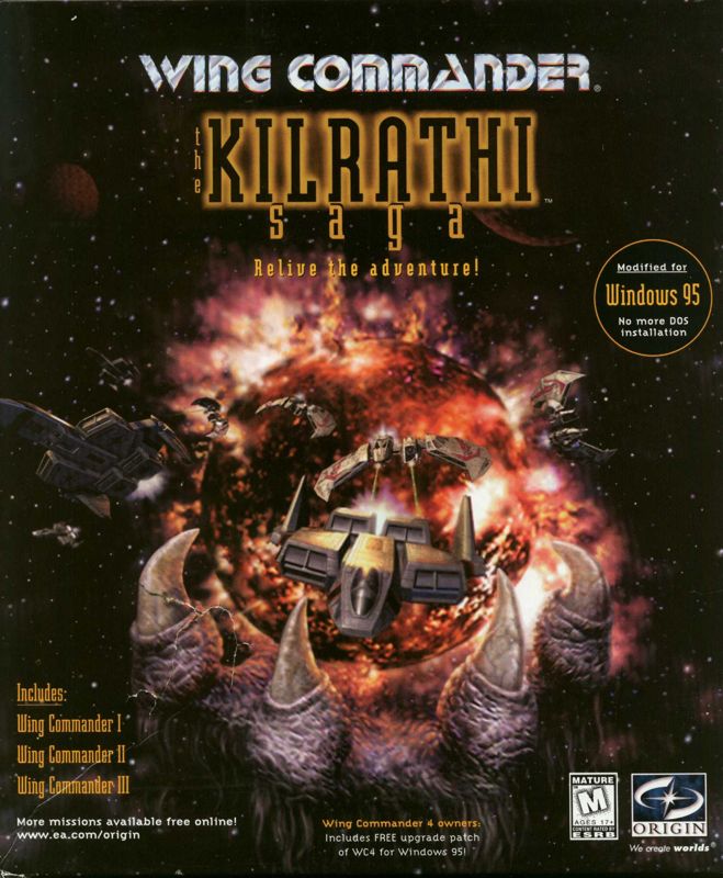 Front Cover for Wing Commander: The Kilrathi Saga (Windows)
