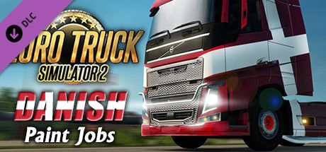 Front Cover for Euro Truck Simulator 2: Danish Paint Jobs (Linux and Macintosh and Windows) (Steam release)