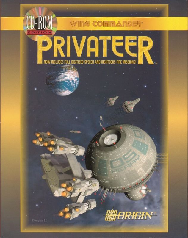 Front Cover for Wing Commander: Privateer - CD-ROM Edition (DOS)