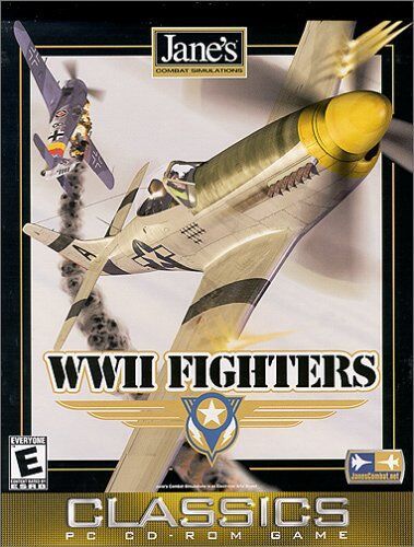 Front Cover for Jane's Combat Simulations: WWII Fighters (Windows) (EA CD-ROM Classics release)