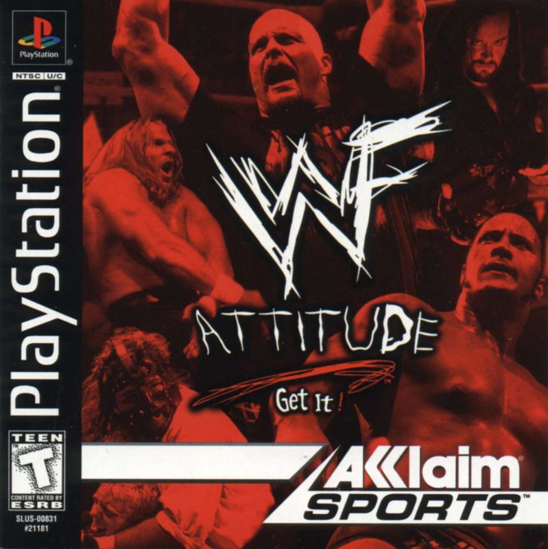Front Cover for WWF Attitude (PlayStation)