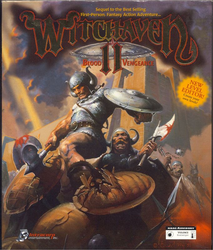 Front Cover for Witchaven II: Blood Vengeance (DOS)