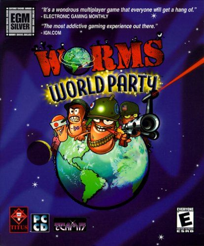 Front Cover for Worms World Party (Windows)