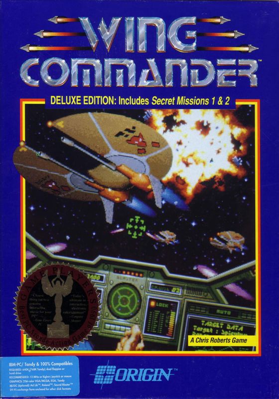 Front Cover for Wing Commander: Deluxe Edition (DOS)