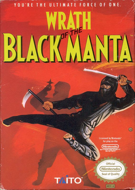 Front Cover for Wrath of the Black Manta (NES)