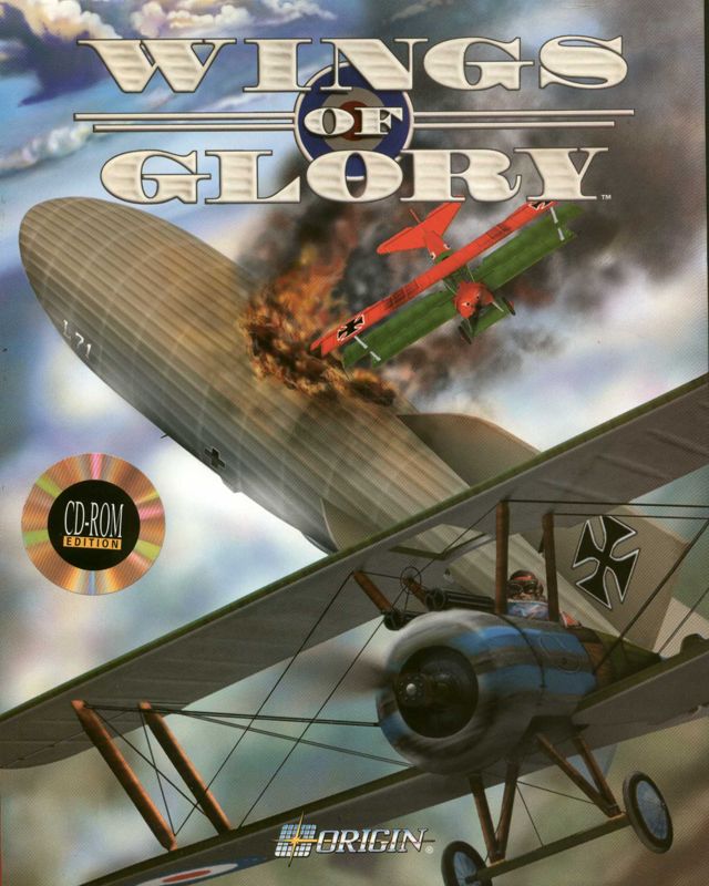 Front Cover for Wings of Glory (DOS)