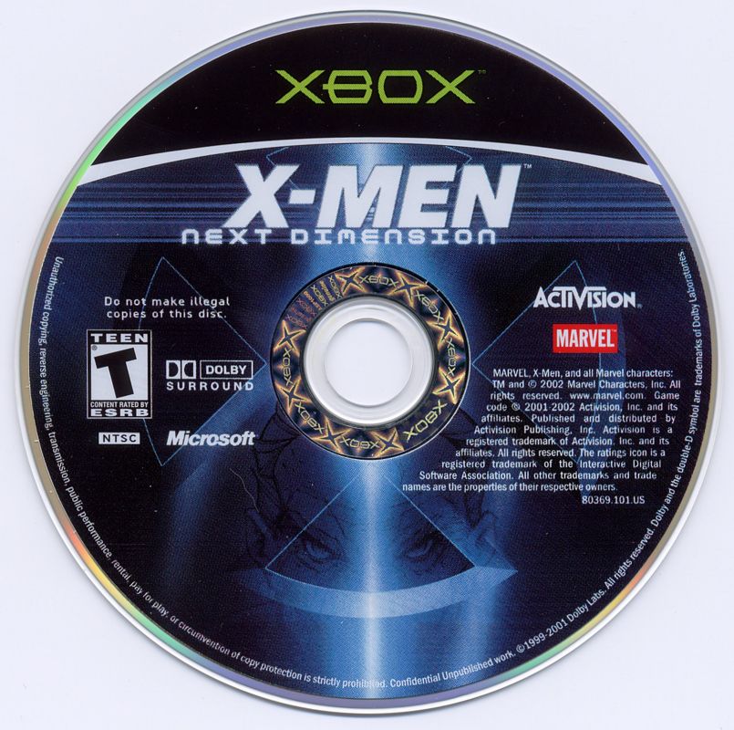 Media for X-Men: Next Dimension (Xbox)