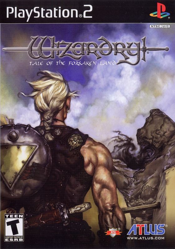 Front Cover for Wizardry: Tale of the Forsaken Land (PlayStation 2)
