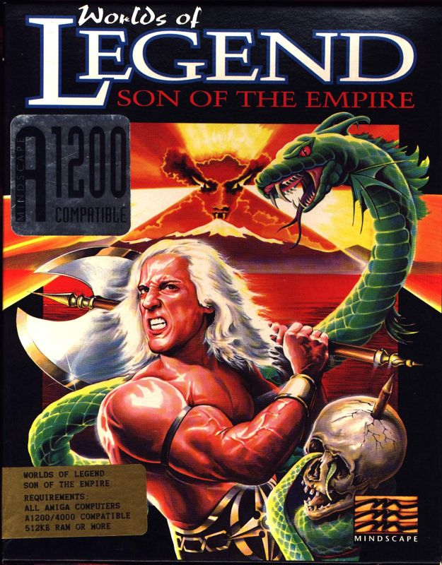 Front Cover for Worlds of Legend: Son of the Empire (Amiga)