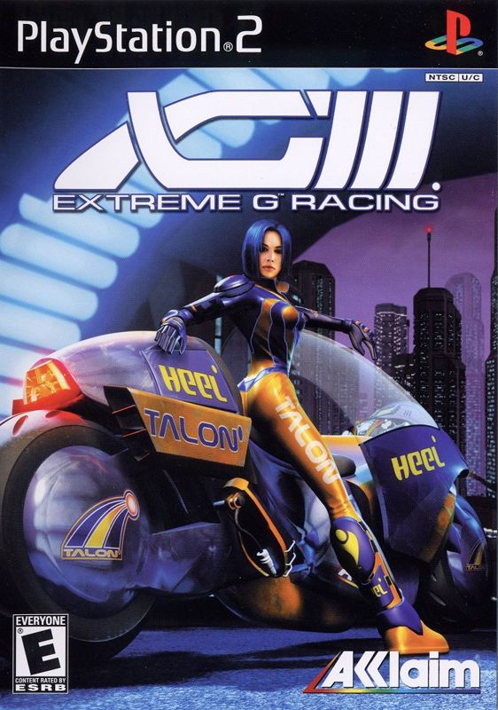 Front Cover for XGIII: Extreme G Racing (PlayStation 2)