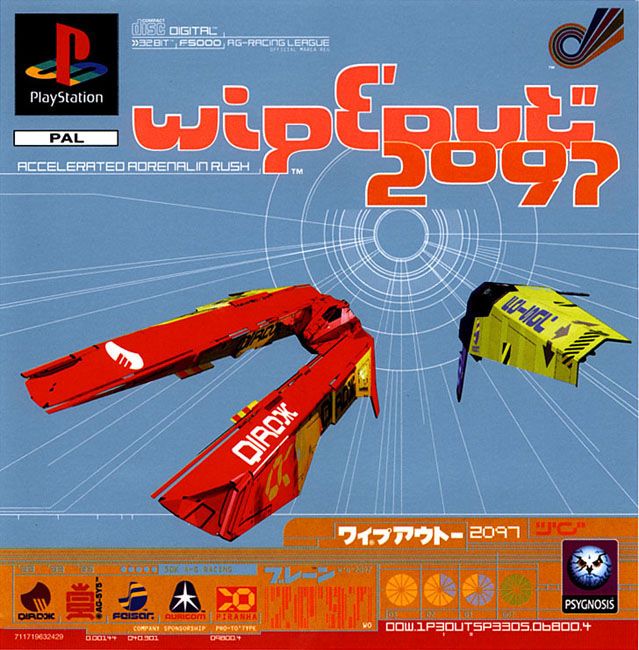 Front Cover for WipEout XL (PlayStation)