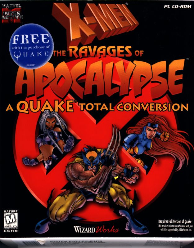 Front Cover for X-Men: The Ravages of Apocalypse (DOS)