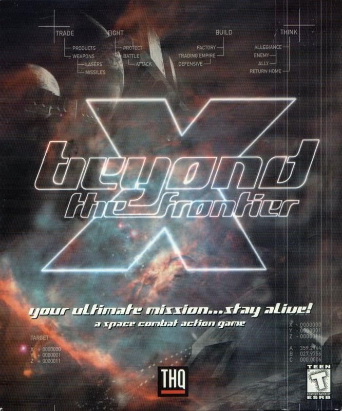 Front Cover for X: Beyond the Frontier (Windows)