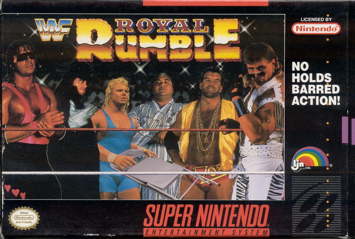 Front Cover for WWF Royal Rumble (SNES)