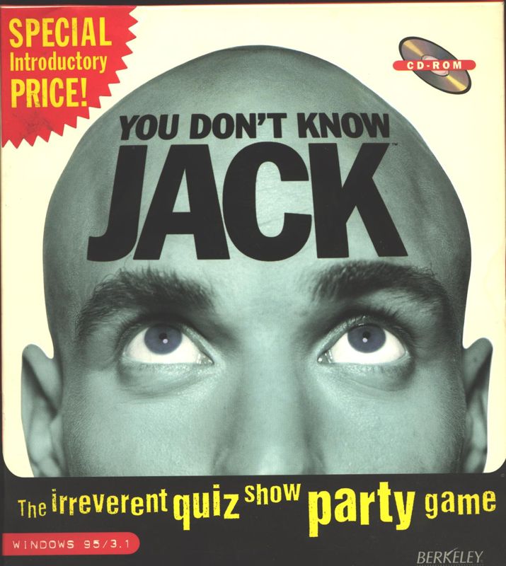 Front Cover for You Don't Know Jack (Macintosh and Windows and Windows 3.x)