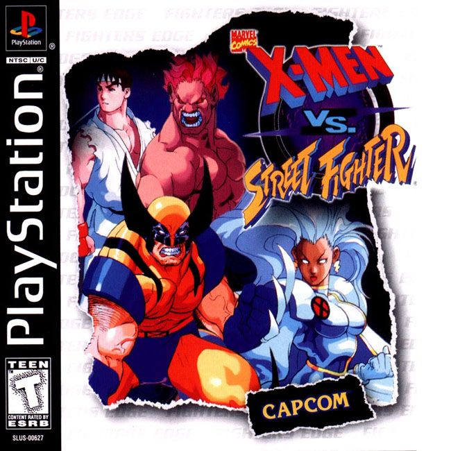 X-MEN VS STREET FIGHTER EX EDITIONセット - テレビゲーム