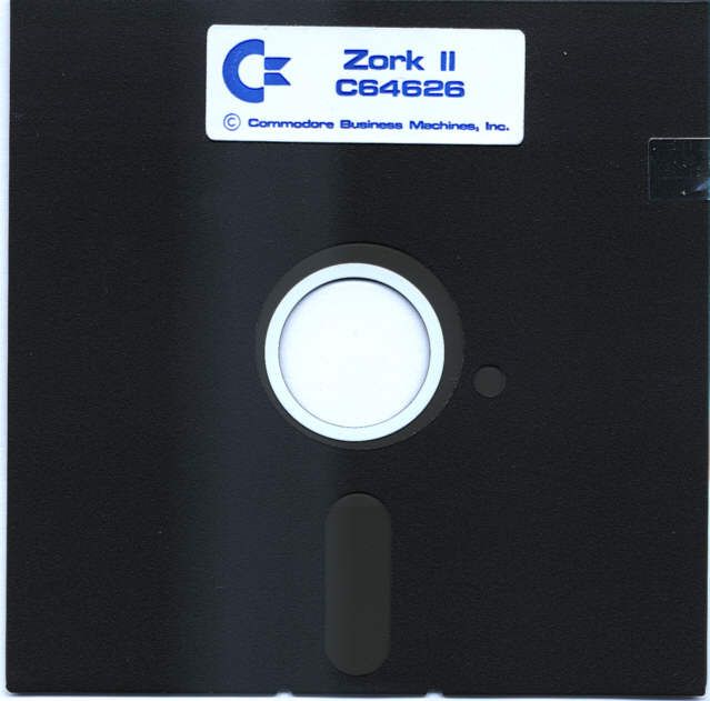 Media for Zork II: The Wizard of Frobozz (Commodore 64) (Canadian bilingual release): 5.25 Game Disk