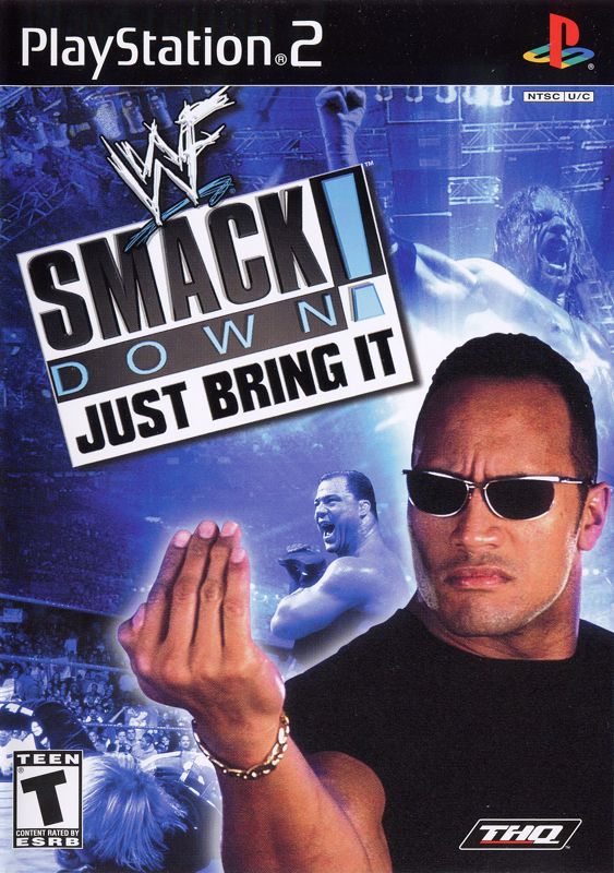 Front Cover for WWF Smackdown! Just Bring It (PlayStation 2)