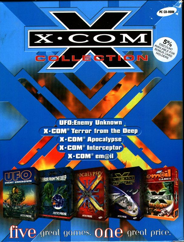 Front Cover for X-COM Collection (Windows)