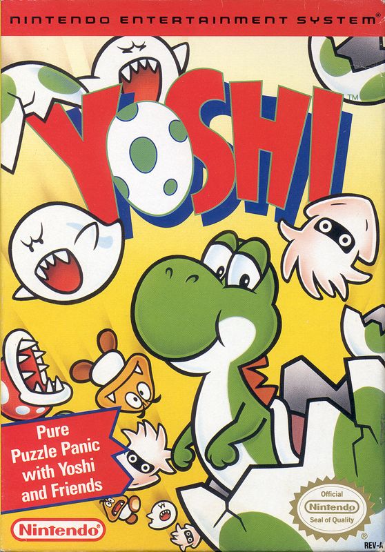 Front Cover for Yoshi (NES)