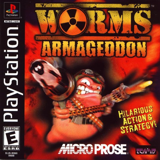Front Cover for Worms: Armageddon (PlayStation)