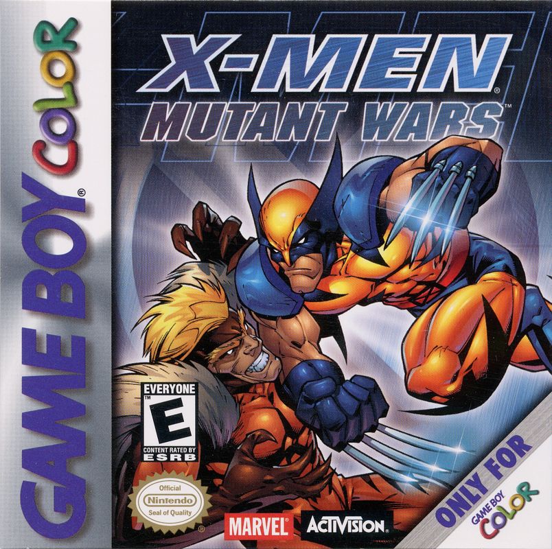 Front Cover for X-Men: Mutant Wars (Game Boy Color)