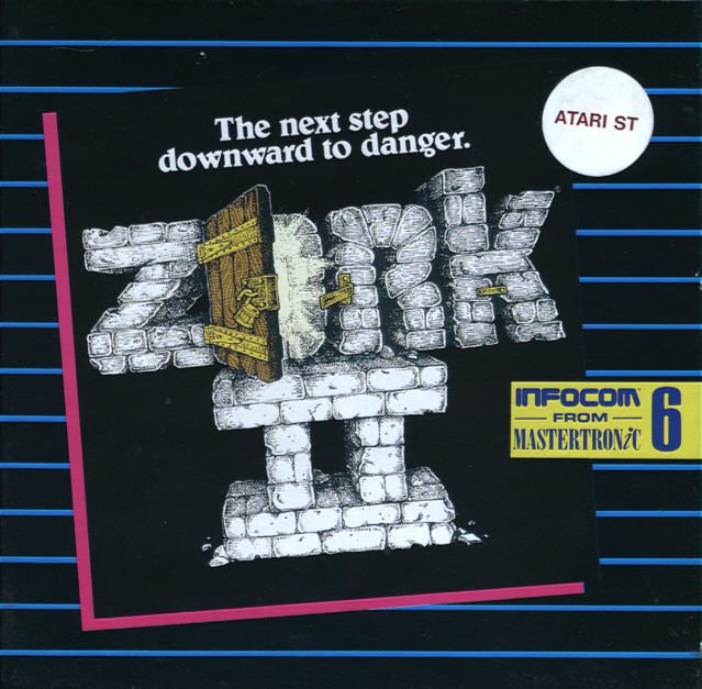 Front Cover for Zork II: The Wizard of Frobozz (Atari ST) (1991 Mastertronic Release)