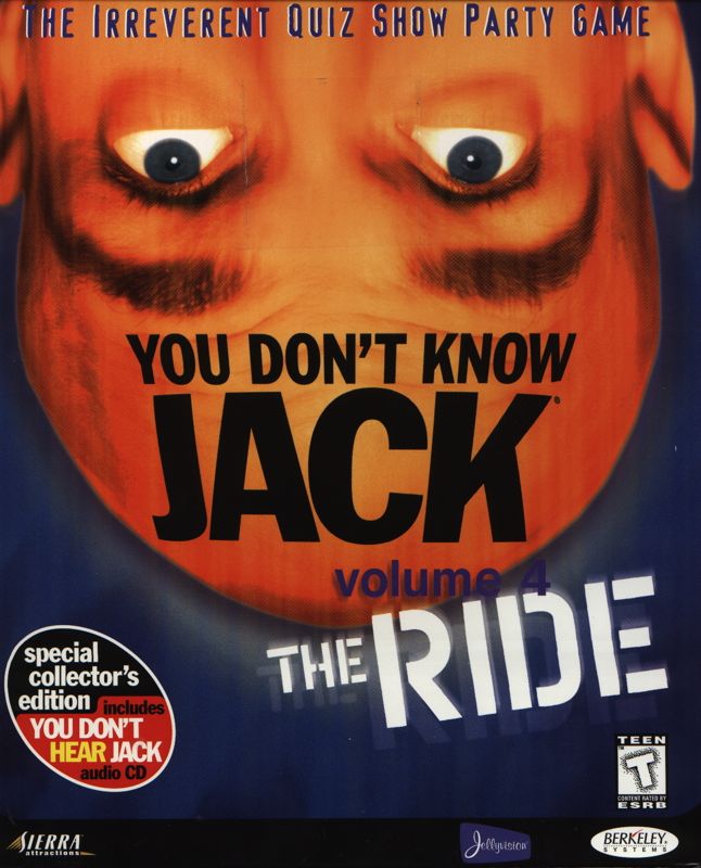 Front Cover for You Don't Know Jack: Volume 4 - The Ride (Windows)