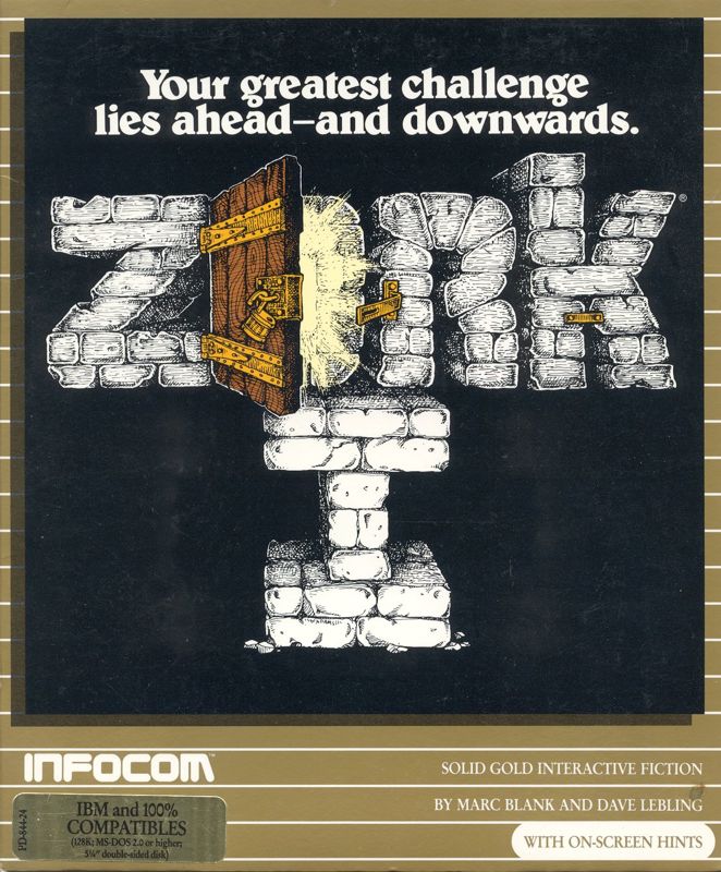 Front Cover for Zork: The Great Underground Empire (DOS) (Solid Gold Release)
