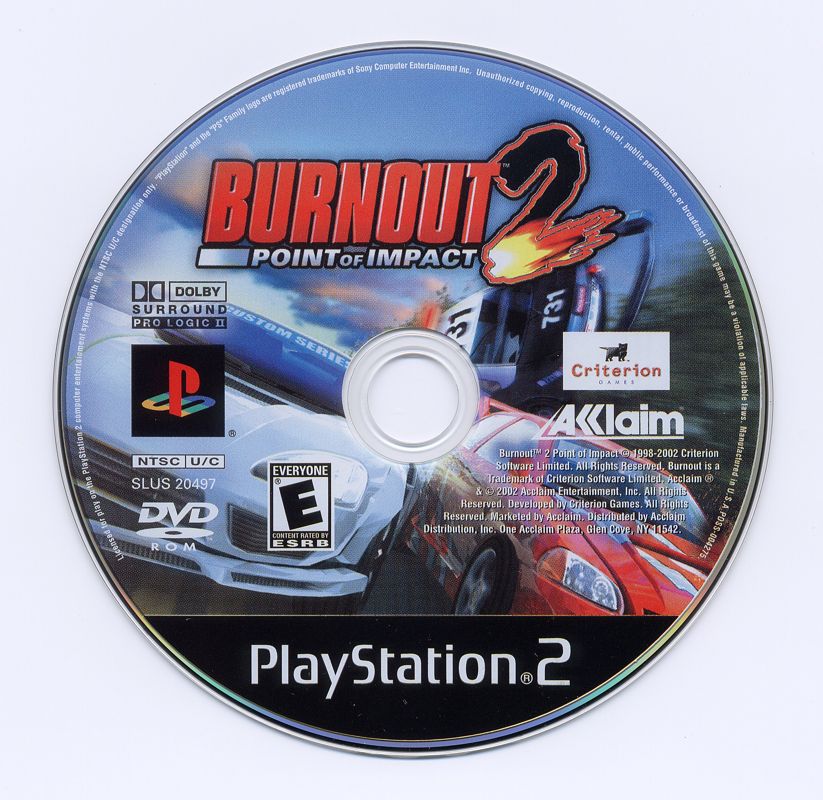 Media for Burnout 2: Point of Impact (PlayStation 2)