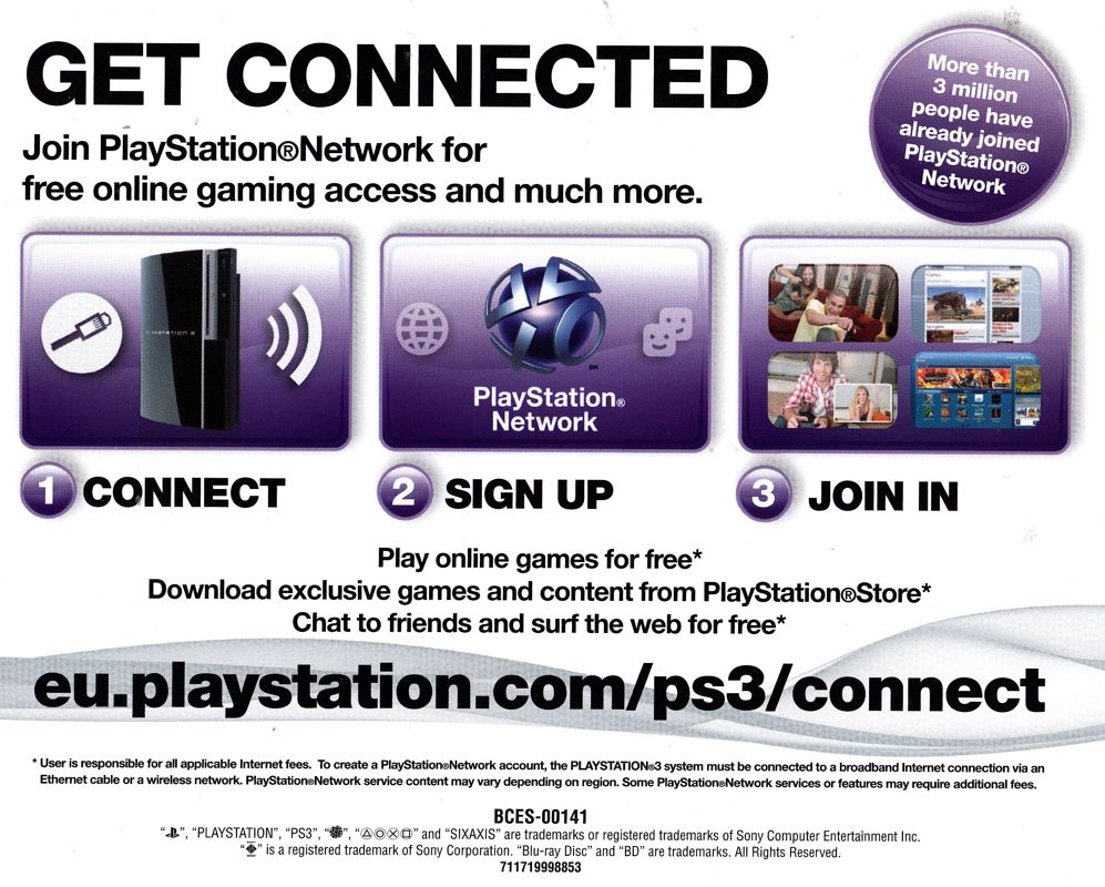 Manual for LittleBigPlanet (PlayStation 3): Back