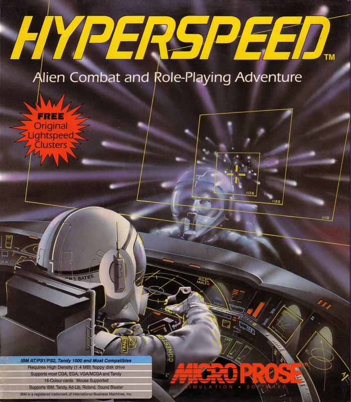 Front Cover for Hyperspeed (DOS)