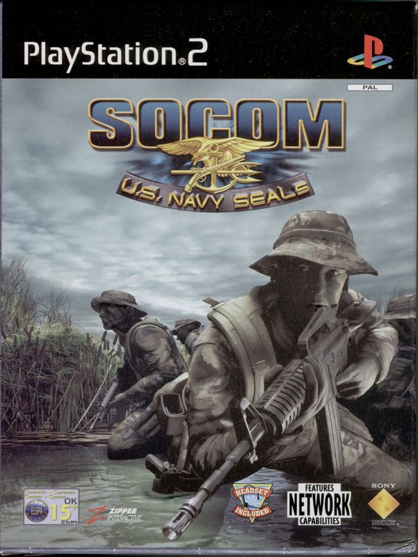 Front Cover for SOCOM: U.S. Navy SEALs (PlayStation 2) (Headset and game)