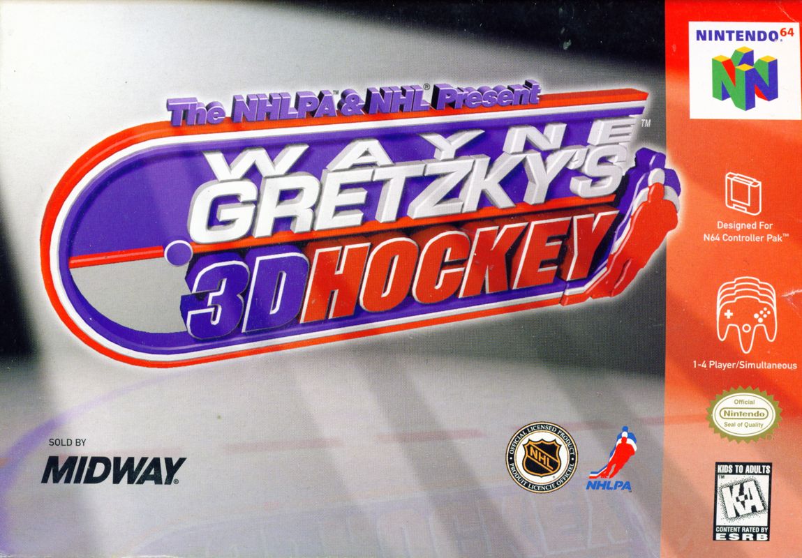 Front Cover for Wayne Gretzky's 3D Hockey (Nintendo 64)
