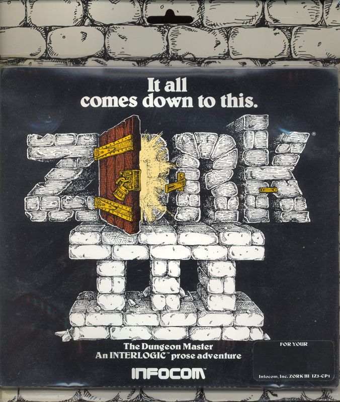 Front Cover for Zork III: The Dungeon Master (CP/M)