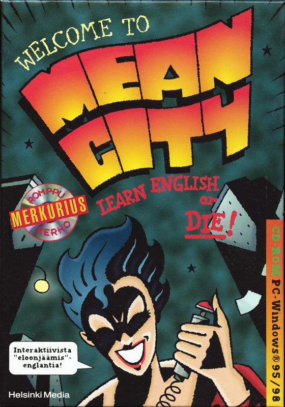 Front Cover for Mean City: Learn English or Die! (Windows)