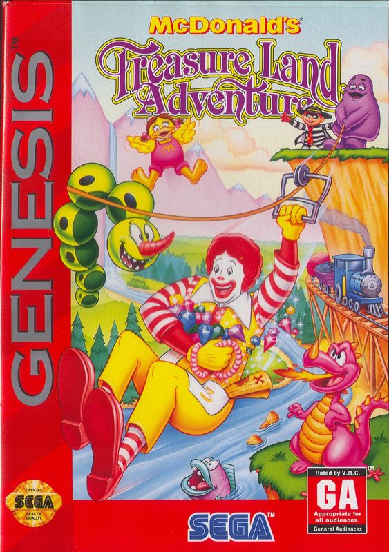 Front Cover for McDonald's Treasure Land Adventure (Genesis)