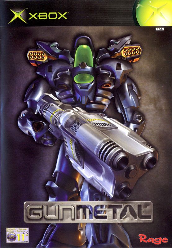 Front Cover for Gun Metal (Xbox)