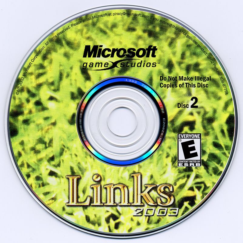 Media for Links 2003 (Windows): Disc 2