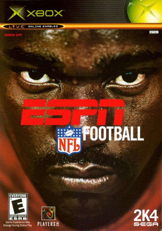 Front Cover for ESPN NFL Football (Xbox)