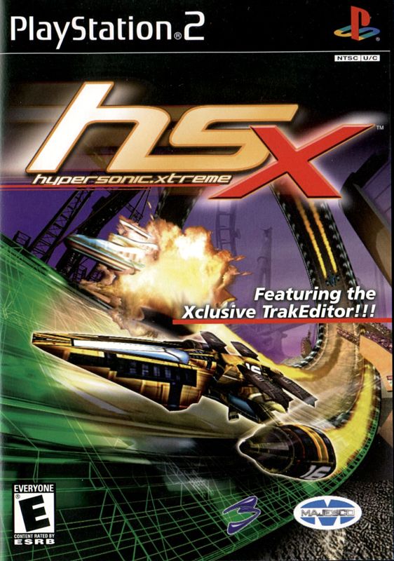 Front Cover for HSX: HyperSonic.Xtreme (PlayStation 2)