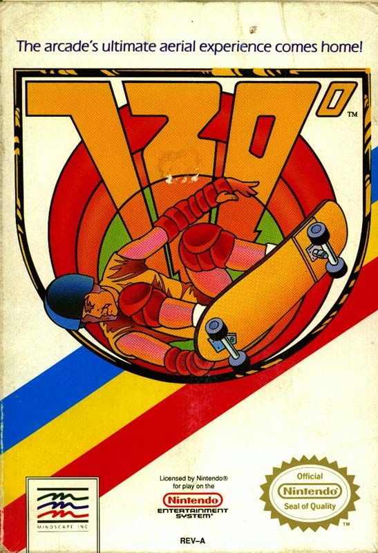 Front Cover for 720º (NES)