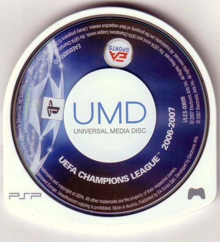 Media for UEFA Champions League 2006-2007 (PSP)